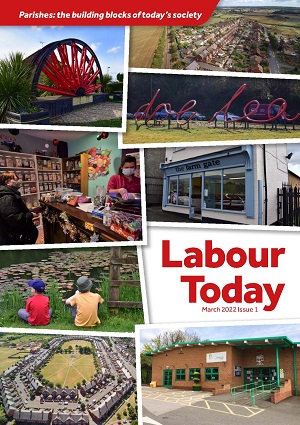 Front cover image of Labour Today magazine